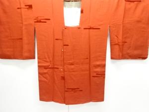 未使用品　切りビロード　ヱ霞模様道行コート